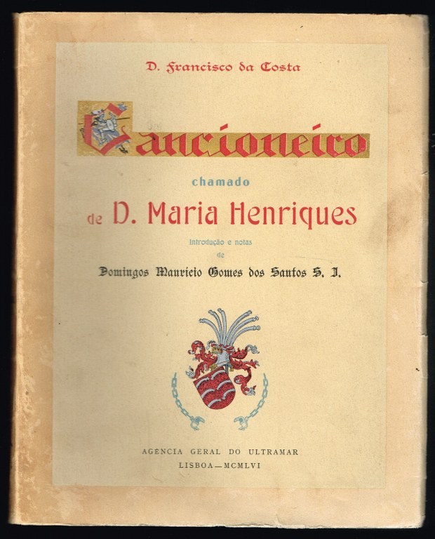CANCIONEIRO chamado de D. MARIA HENRIQUES